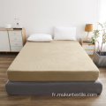 Couvercle de protecteur de matelas imperméable de coton Terry Premium